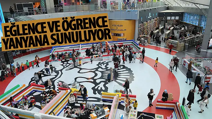 Konya Büyükşehir Belediyesi, LEGO Bilim Haftası ile Çocuklara Eğlence ve Öğrence Sunuyor
