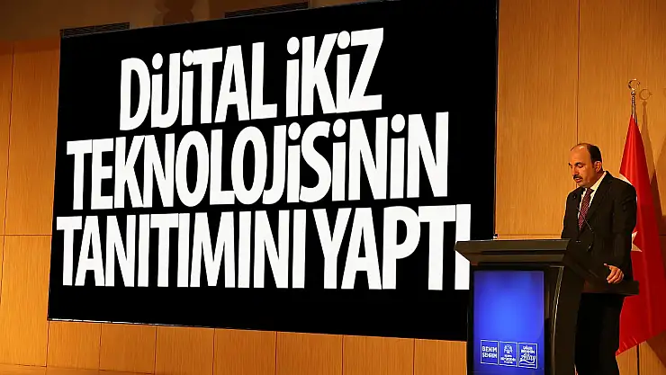 Konya Büyükşehir Belediyesi'nden dijital ikiz teknolojisi tanıtımı
