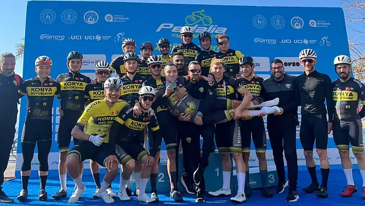 Konya Büyükşehir Belediyespor bisikletçileri uluslararası arenada zirvede!