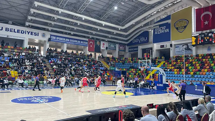 Konya Büyükşehir Belediyespor'dan Play-Off yolunda kritik zafer