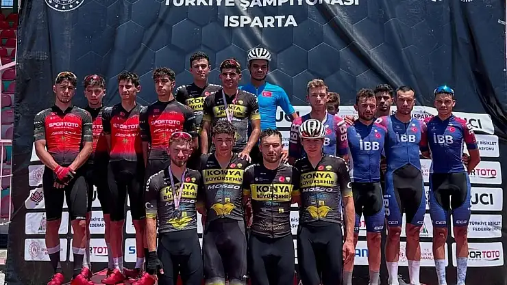 Konya Büyükşehir Belediyespor'dan Türkiye Yol Şampiyonası'nda madalya yağmuru