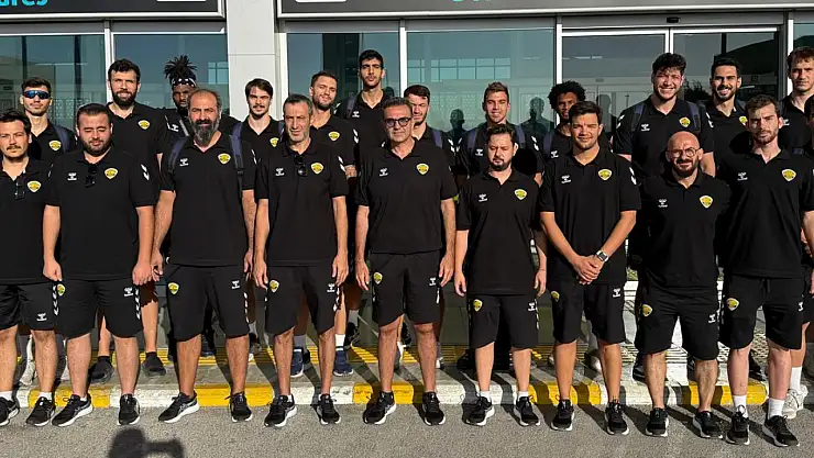 Konya Büyükşehir Belediyespor basketbol takımı Çanakkale'de