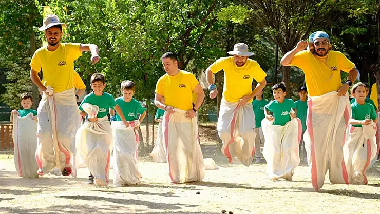 Konya Büyükşehir'den babalar ve çocuklarına özel kamp etkinliği