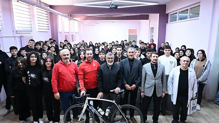 Konya Büyükşehir'den gençlere bisiklet söyleşileri