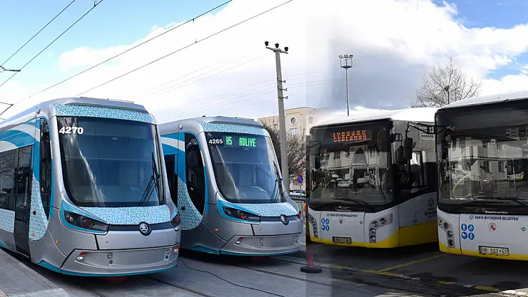 Konya Büyükşehir'den müjde! O saat aralığında toplu ulaşım ücretsiz olacak...