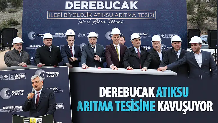 Konya Büyükşehir, Derebucak'a Atık Su Arıtma Tesisi Kazandırıyor