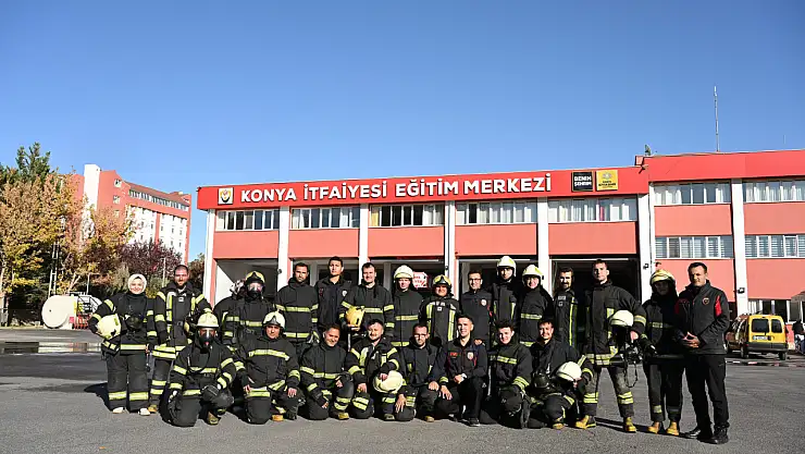 Konya Büyükşehir'in 'gönüllü itfaiyecilik projesi' örnek oluyor