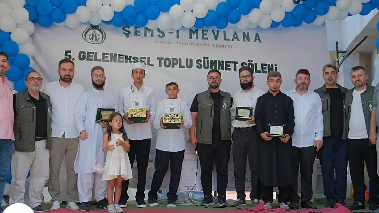 Konya'da 250 ihtiyaç sahibi çocuğa sünnet şöleni!