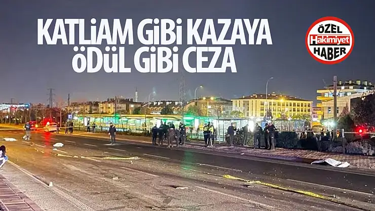 Konya'da 6 kişinin öldüğü kazada ödül gibi ceza!