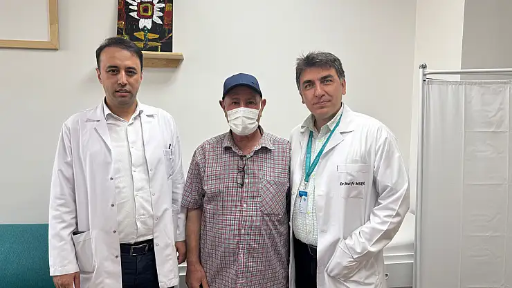 Konya'da 80 yaşındaki hasta kanseri yendi
