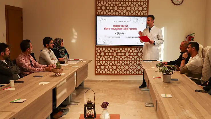 Konya'da aile hekimlerine güncel tedavi ve diyabet eğitimi