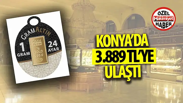 Konya'da Altın Fiyatları Yükselişe Geçti