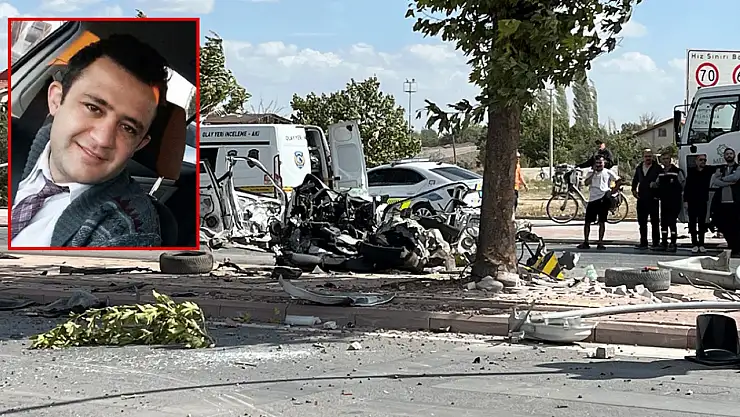 Konya'da aracın hurdaya döndüğü kazada öğretmen hayatını kaybetti!