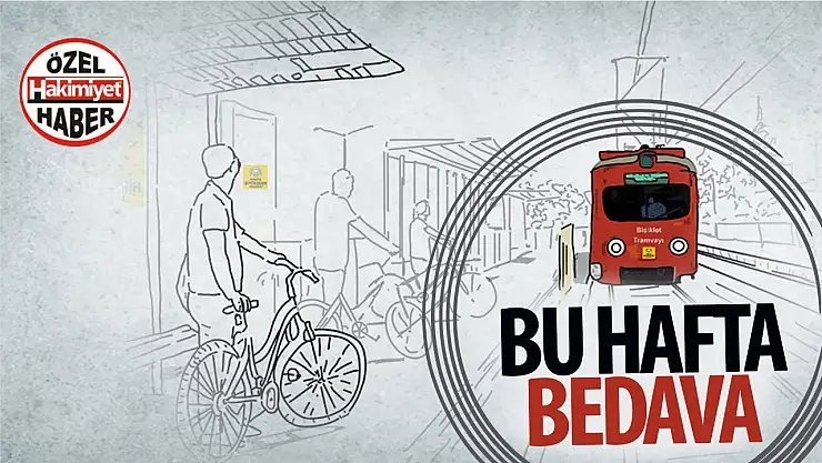 Konya' da Avrupa Hareketlilik Haftası'nda bisiklet tramvayları ücretsiz olacak!