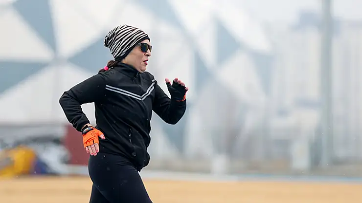 Konya'da azmiyle hayata tutunan sporcu başarıdan başarıya koşuyor