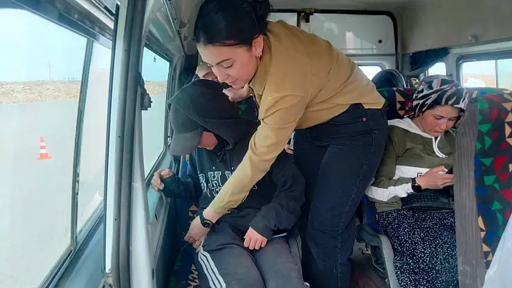 Konya'da bayram öncesi jandarma güçleri trafik denetiminde bulundu!