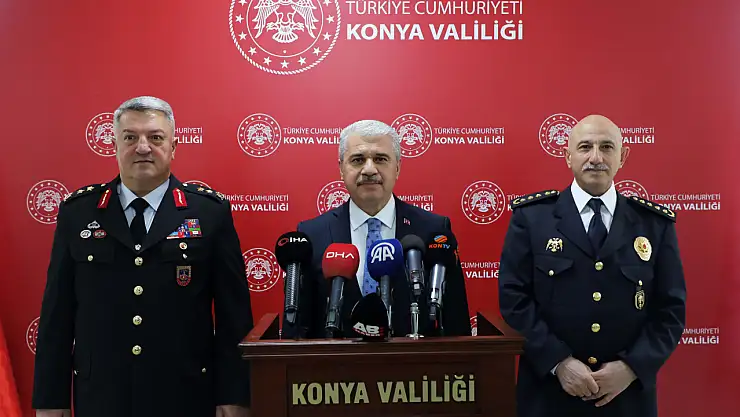 Konya'da bayram tedbirleri üst seviyede: 9 bini aşkın güvenlik personeli sahada olacak!