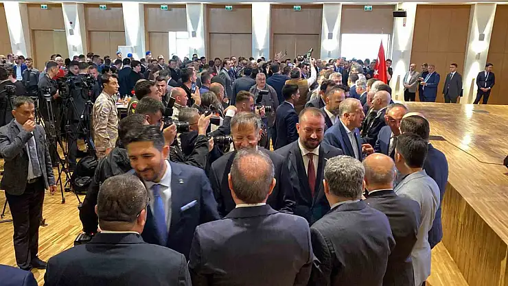 Konya'da bayramlaşma programı gerçekleştirildi