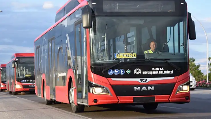 Konya'da bazı otobüs hatlarının güzergahları değişiyor!