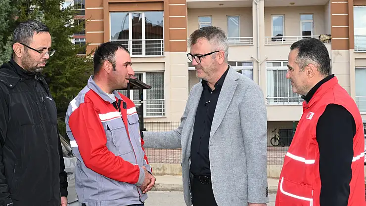 Konya'da belediye personelinden insanlık dersi