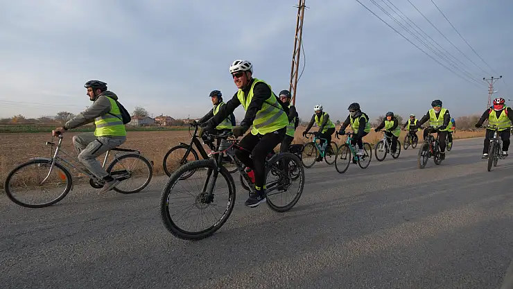 Konya'da bisikletle tarihe yolculuk