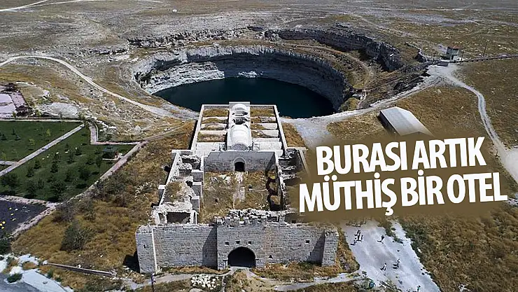 Konya'da bu otel başka: Obruk gölü manzaralı otel açıldı