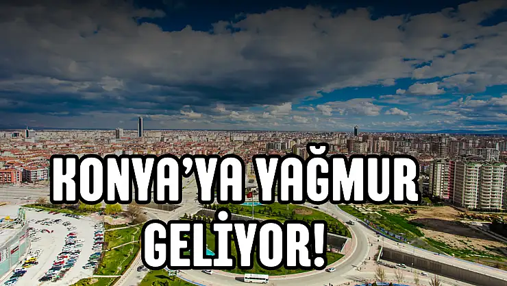 Konya'da bunaltıcı sıcaklık devam ediyor: Çarşamba yağış geliyor!