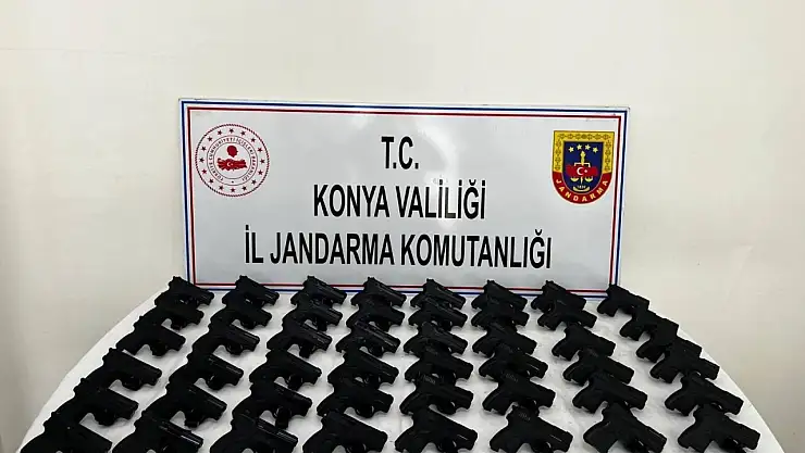 Konya'da cephanelik gibi ev! Tutuklunun eşyaları şoke etti