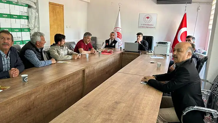 Konya'da çiftçiler bilgilendirildi! Yem bitkisi üretimi anlatıldı!