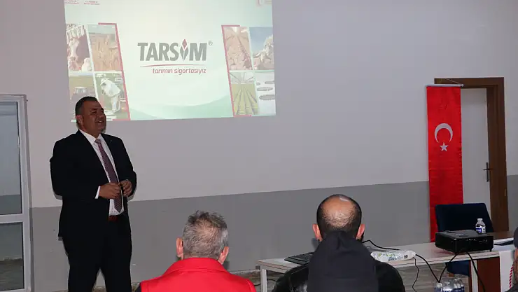 Konya'da çiftçilere yönelik eğitim ve bilgilendirme toplantısı düzenlendi