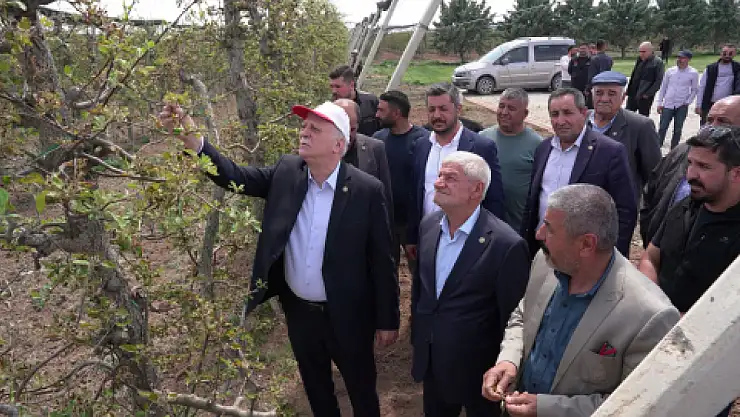 Konya'da çiftçinin zor günü: TZOB Başkanı Bayraktar incelemelerde bulundu!