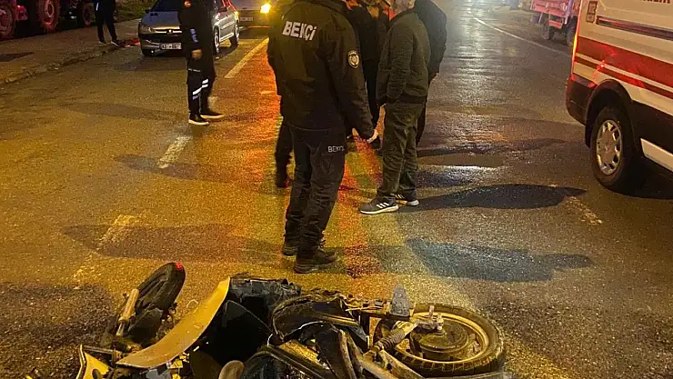Konya'da ciple elektrikli bisiklet çarpıştı: 2 kişi yaralandı
