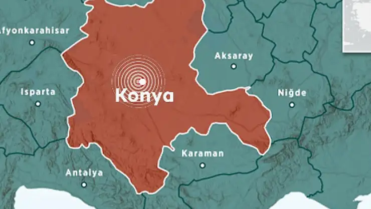 Konya'da deprem!