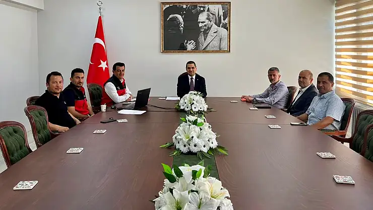 Konya'da dolu ve don zararlarının tespiti için toplantı yapıldı