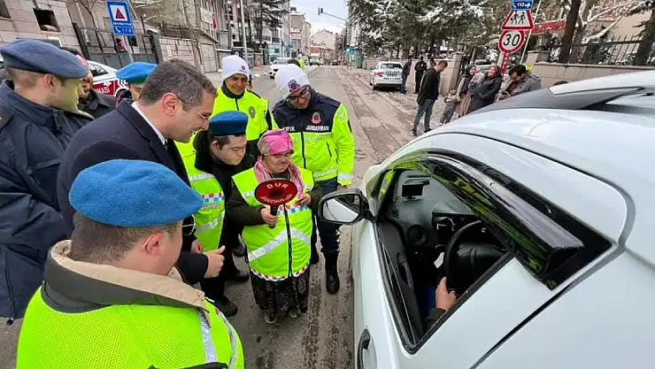Konya'da Down sendromlu çocuklara trafik eğitimi