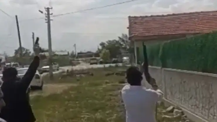 Konya'da düğün magandaları bunu da yaptı