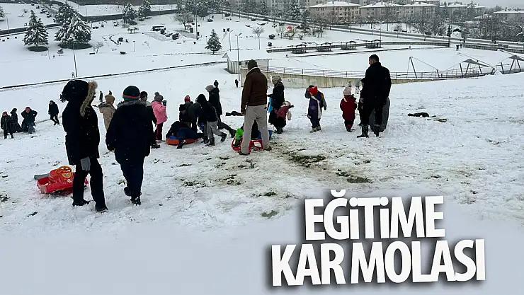 Konya'da eğitime kar engeli: Birçok ilçede okullar tatil!