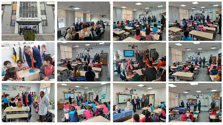 Konya'da eğitimin nabzı tutuluyor: Müdür Yiğit sahada