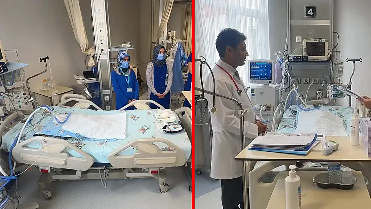 Konya'da evde doğan bebeğin beyin kanaması geçirmesine yol açan ihmal