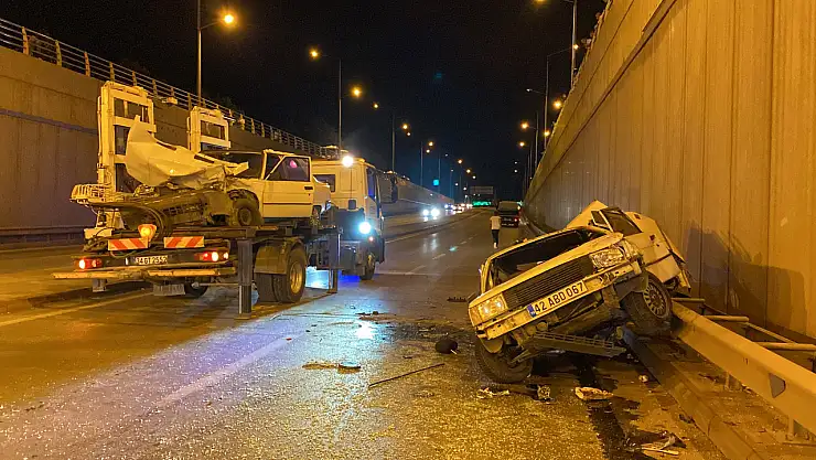 Konya'da feci kazada: 6 yaralı
