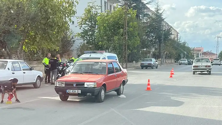 Konya'da feci son! Küçük çocuğa otomobil çarptı...