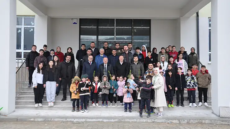 Konya'da fidan dikimi