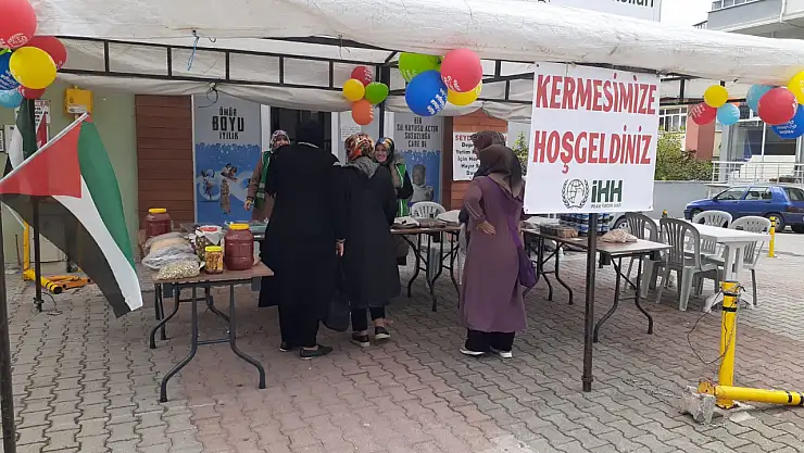 Konya'da Filistinliler için kermes