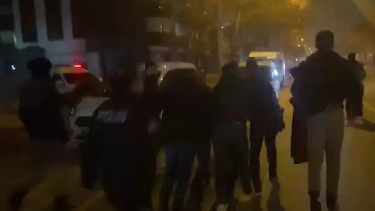 Konya'da film sahnelerini aratmayan anlar!