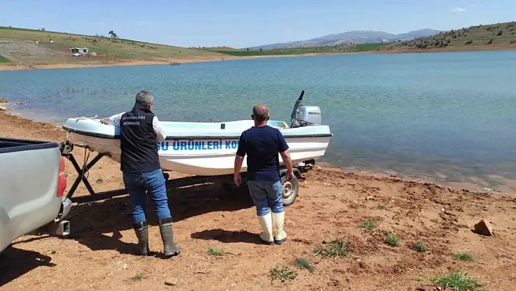 Konya'da göl ve göletlerde denetim devam ediyor