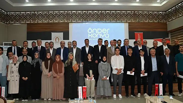 Konya'da ilk 1000'e giren öğrencilere ödül!
