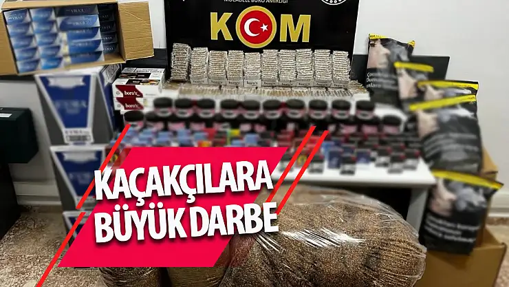 Konya'da kaçakçılara büyük darbe: 19 gözaltı!