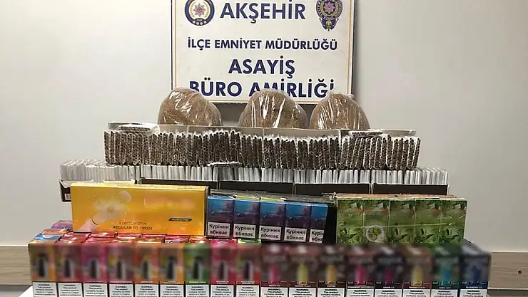 Konya'da kaçakçılara darbe! Binlercesi ele geçirildi