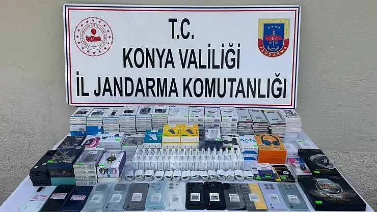 Konya'da kaçakçılık baskını!