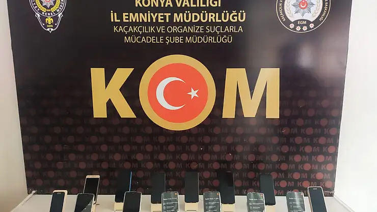 Konya'da kaçakçılık operasyonlarında 2 kişi gözaltına alındı